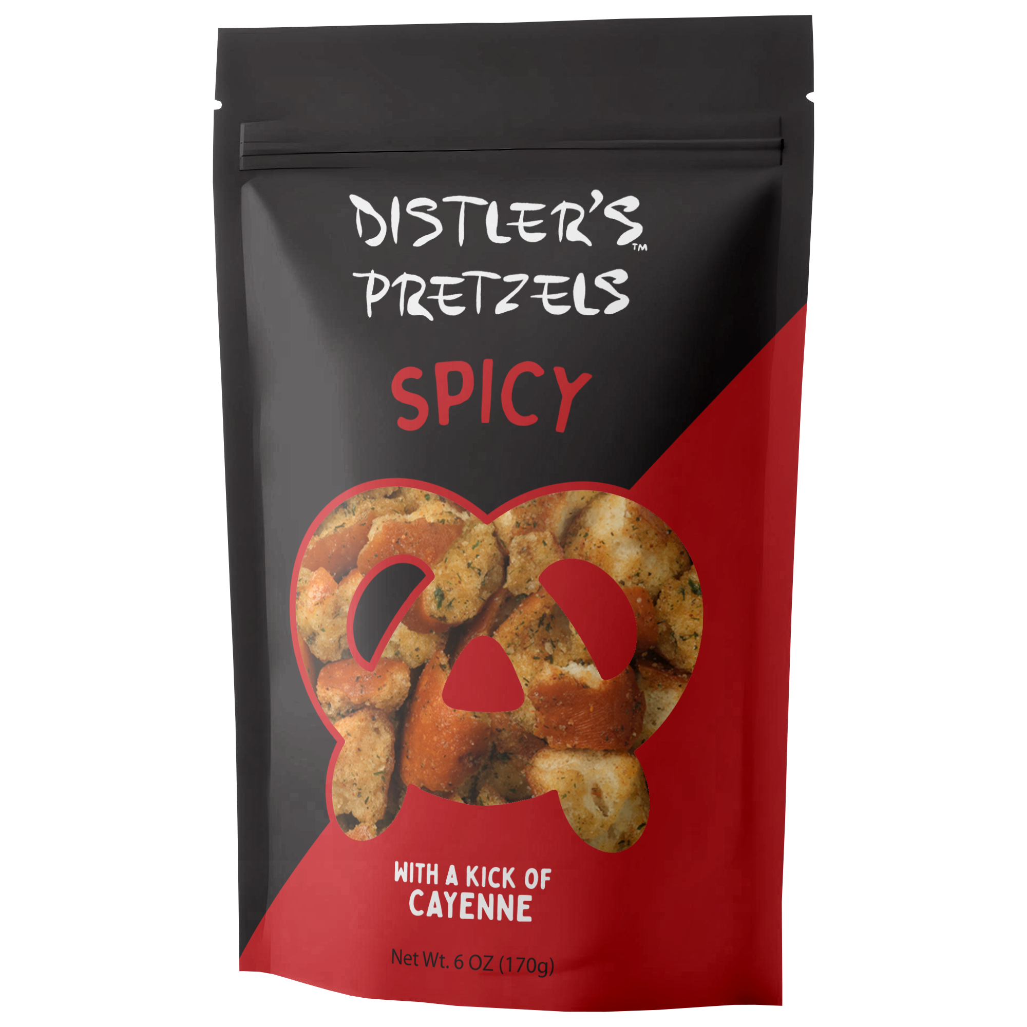 Distler's Spicy Pretzels